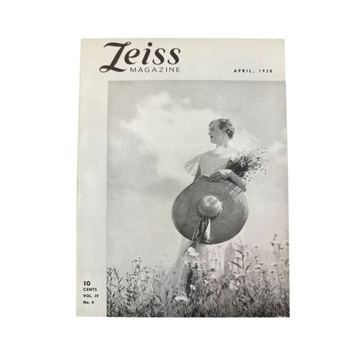 Rara rivista zeiss 1938 vol - rara,